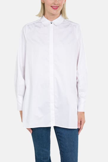 S.OLIVER BLACK LABEL Bluse weiß