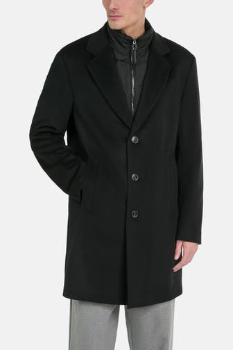 JOOP! Wollmixmantel 'Morris' schwarz