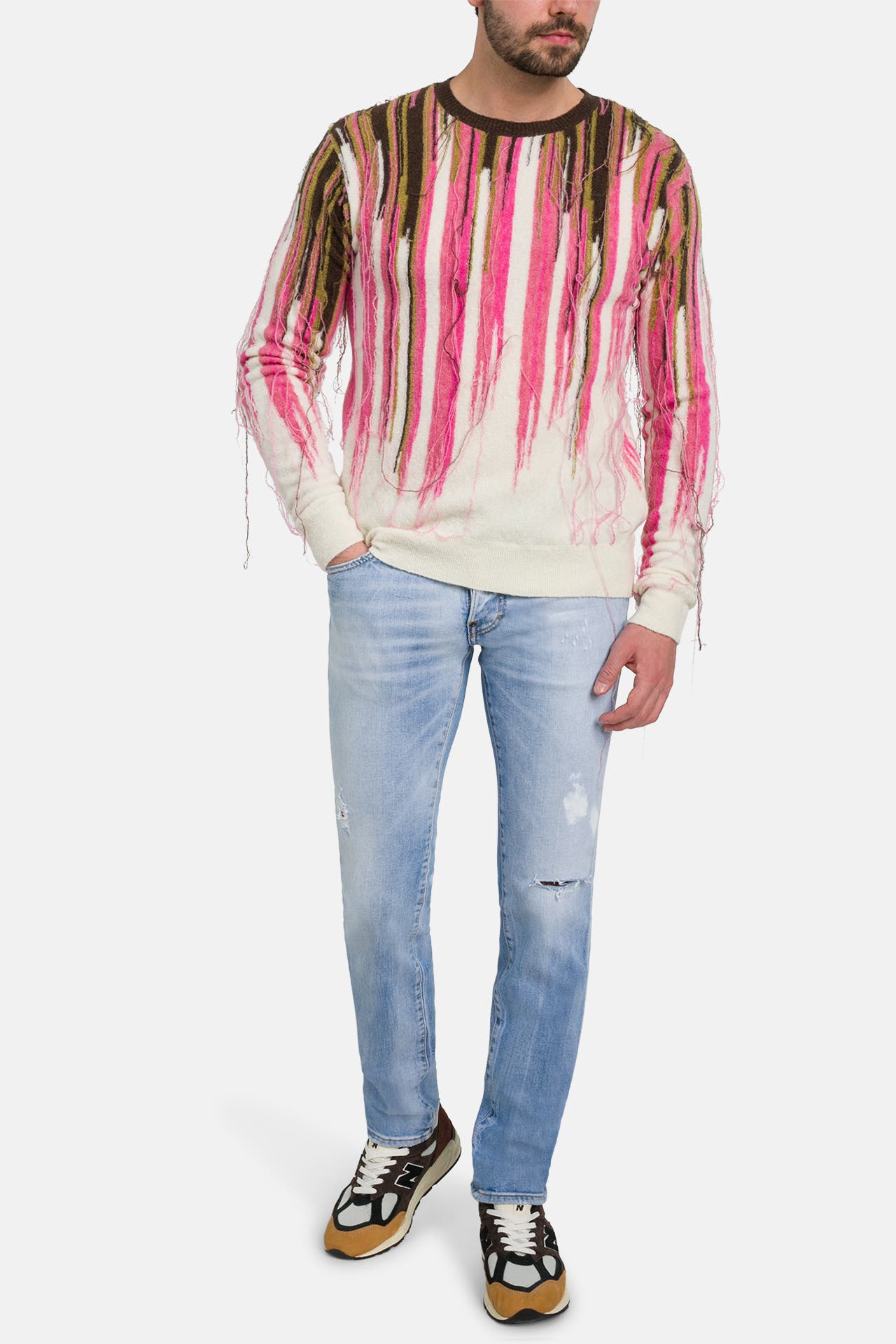 DSQUARED2 Wollmix-Pullover mehrfarbig, Bild 1