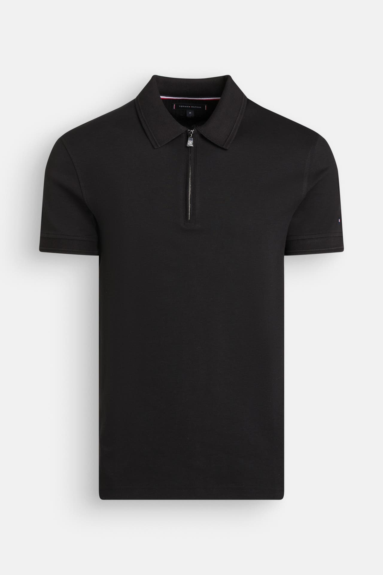 TOMMY HILFIGER Polo-Shirt schwarz, Bild 1