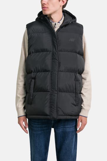 NEW BALANCE Steppweste schwarz