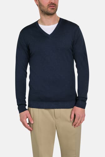 DANIELE FIESOLI Strickpullover dunkelblau