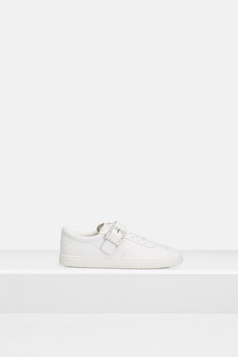 STUART WEITZMAN Leder-Sneaker weiß