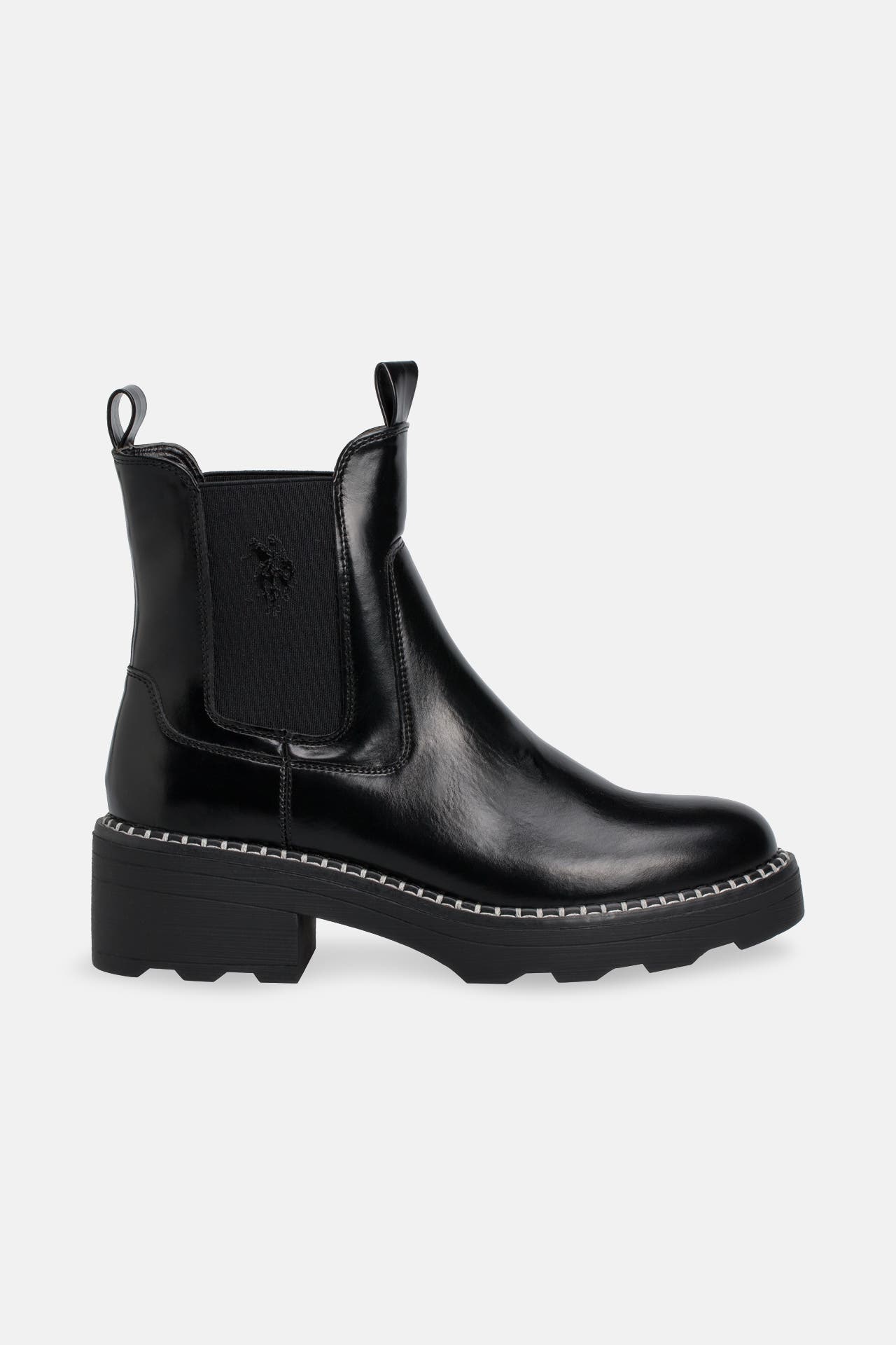 U.S. POLO ASSN. Chelsea-Boots 'Hannah' schwarz, Bild 1