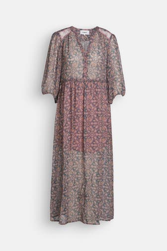 BA&SH Midikleid gemustert