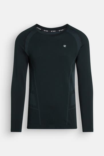 CHAMPION Longsleeve schwarz