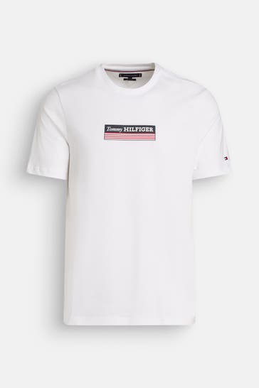 TOMMY HILFIGER T-Shirt weiß