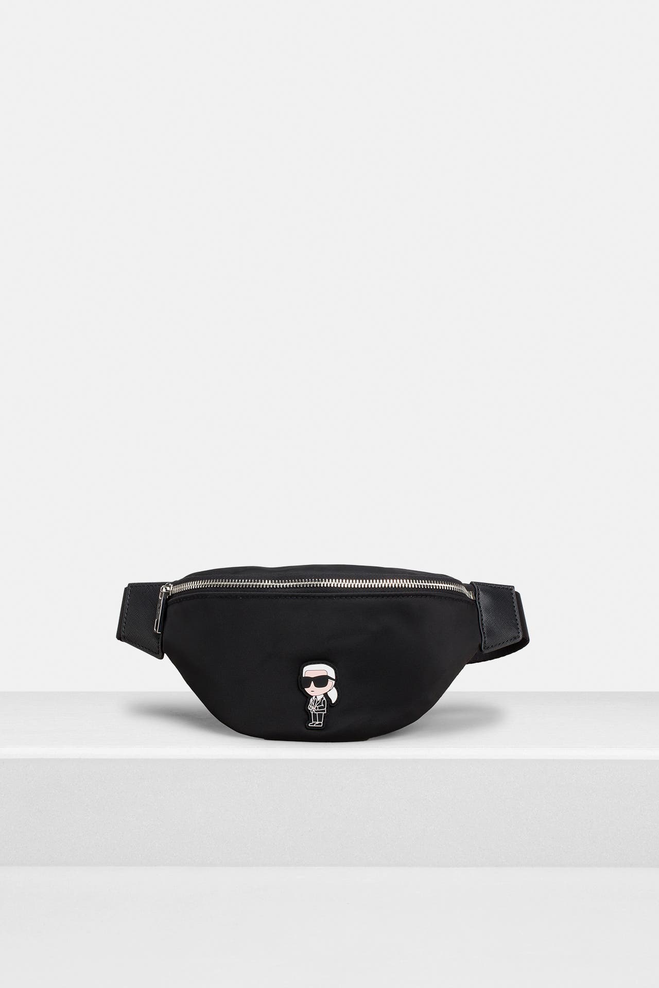 KARL LAGERFELD Bauchtasche schwarz, Bild 1