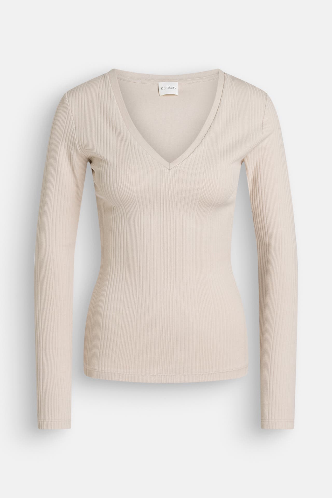 CLOSED Longsleeve beige, Bild 1