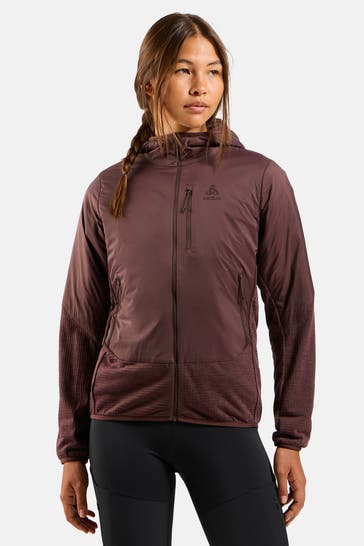 ODLO Übergangsjacke 'Ascent' burgunder