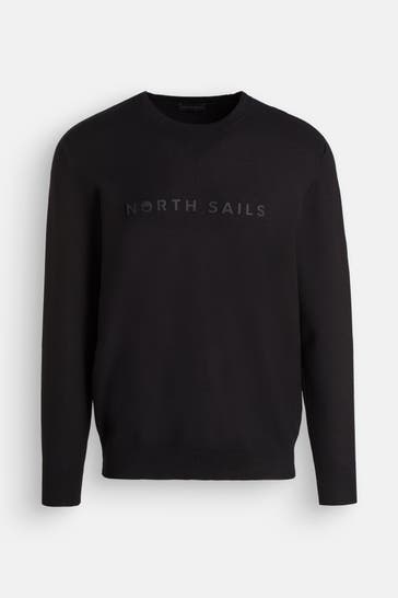 NORTH SAILS Strickpullover schwarz