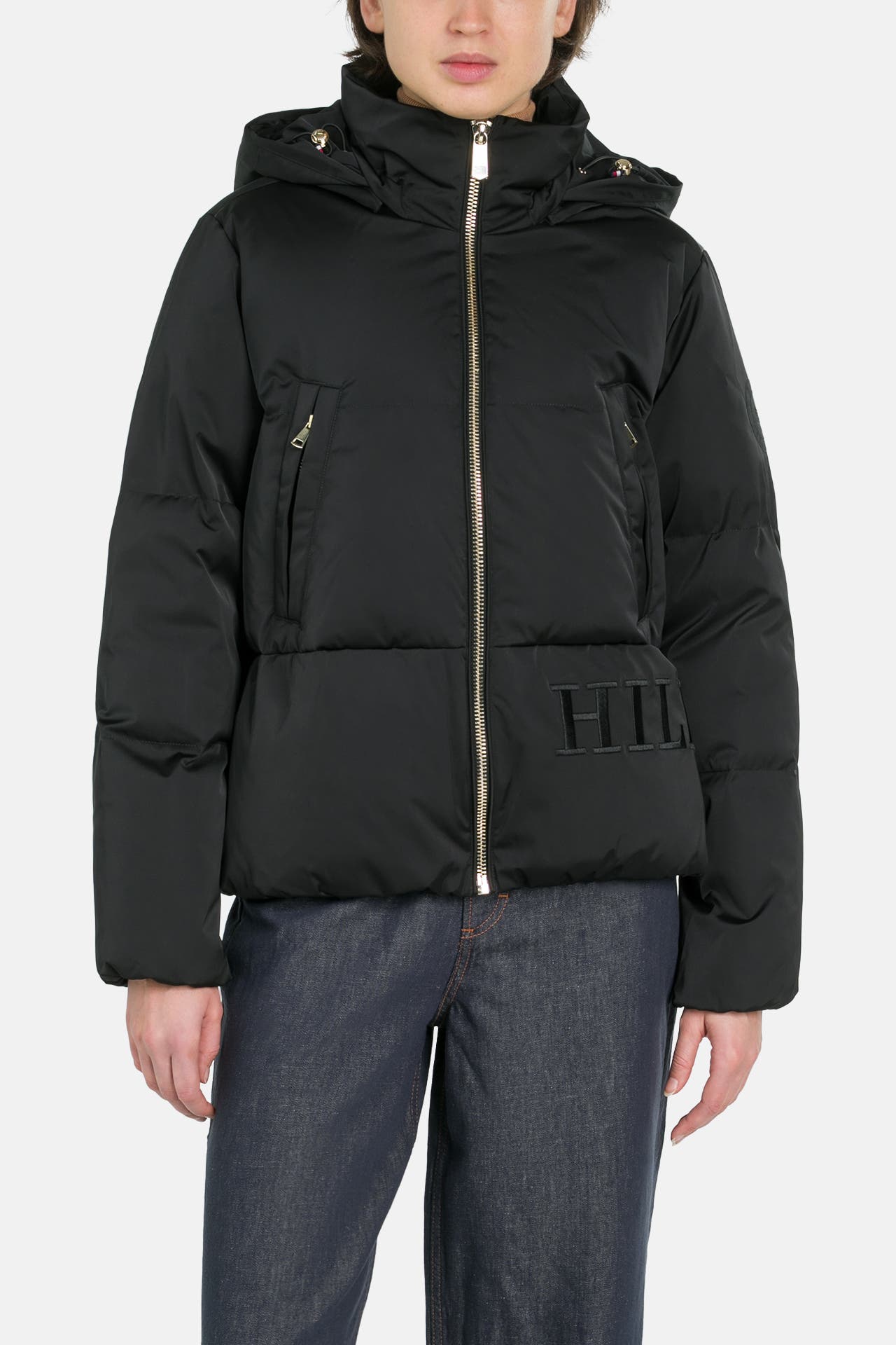 TOMMY HILFIGER Steppjacke schwarz, Bild 1