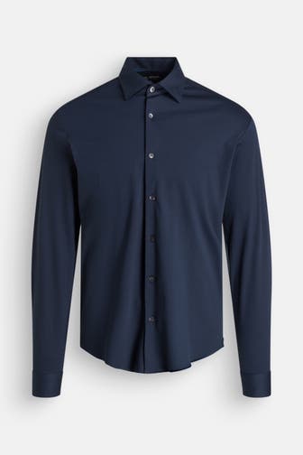 FIL NOIR Casual-Hemd 'Treviso' dunkelblau