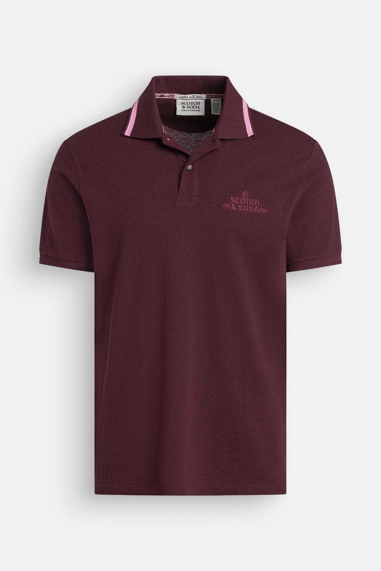 SCOTCH & SODA Polo-Shirt weinrot, Bild 1