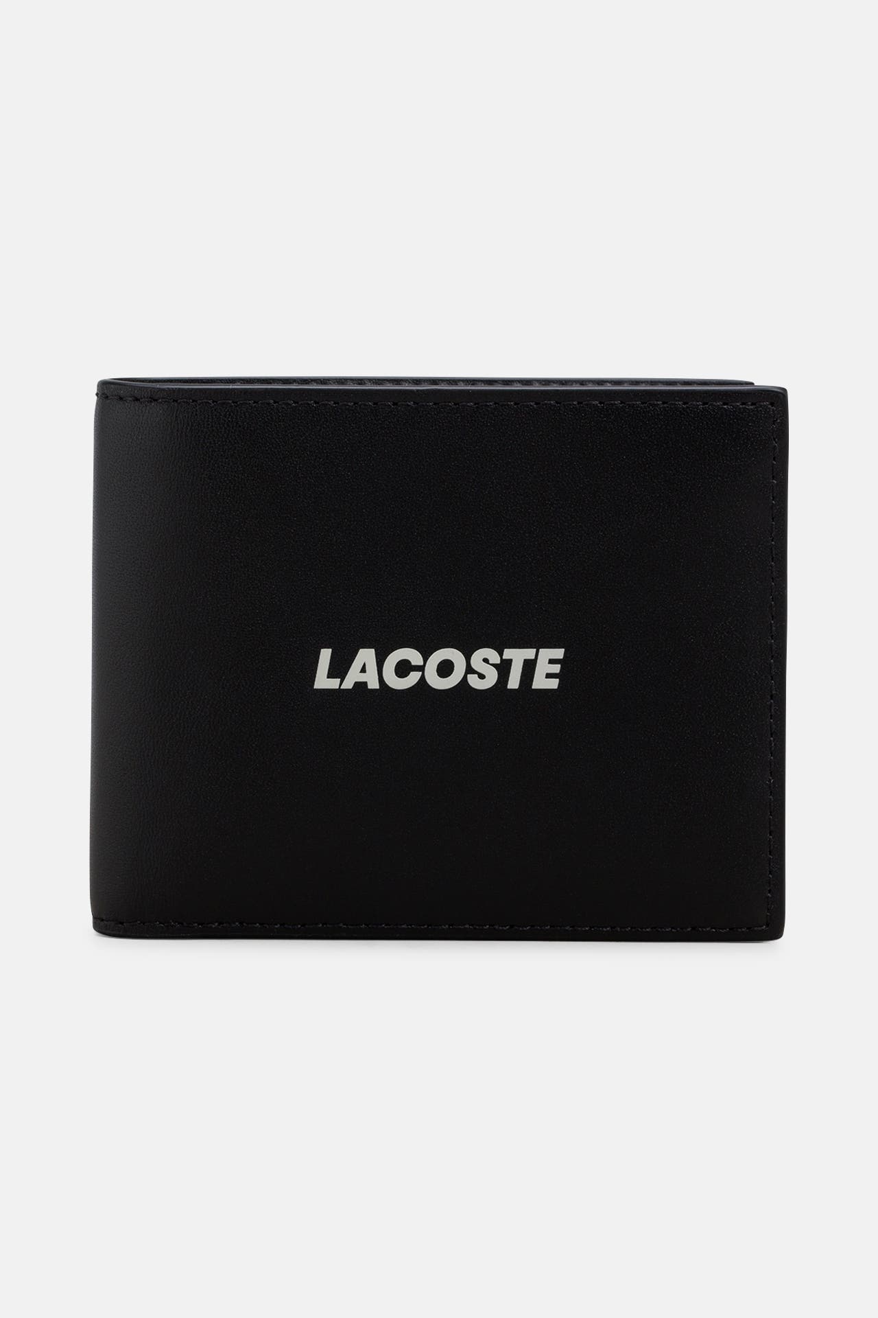 LACOSTE Ledergeldbörse 'Billfold' schwarz, Bild 1