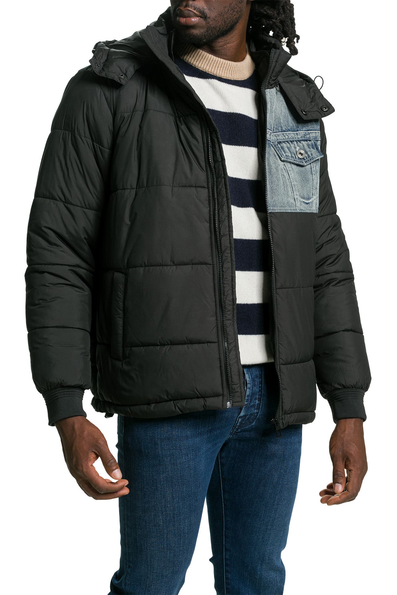 DESIGUAL Steppjacke 'Egon' schwarz, Bild 1