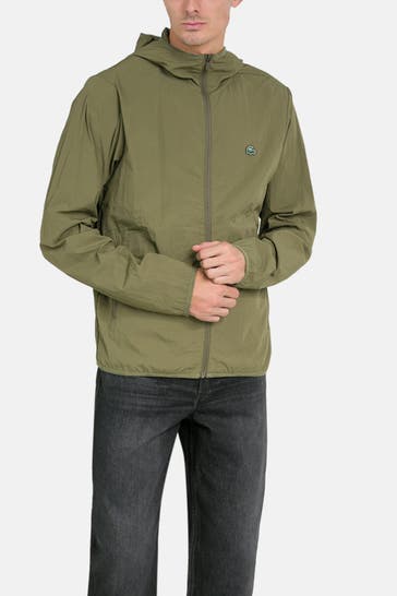 LACOSTE Übergangsjacke dunkelgrün