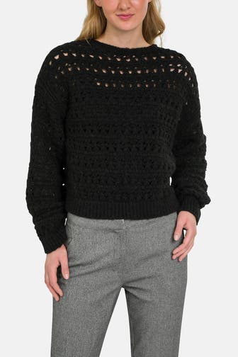 DRYKORN Wollmix-Pullover 'Imeny' schwarz