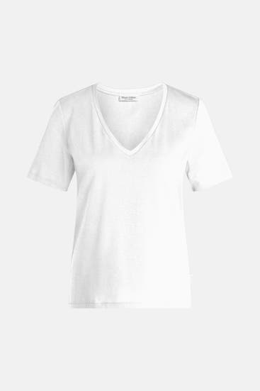 MARC O'POLO - T-Shirt weiß