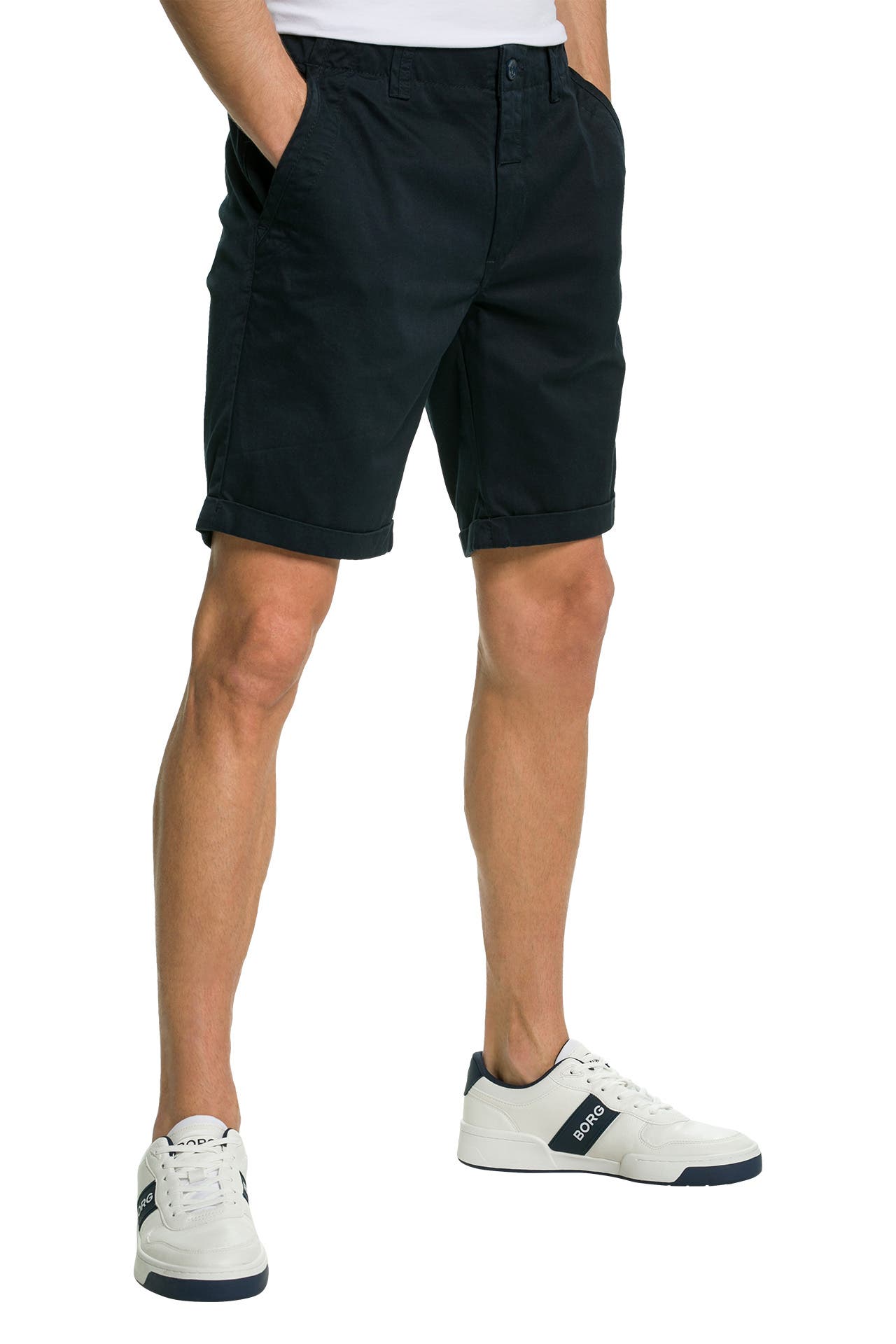 DSTREZZED Chino Shorts dunkelblau gunstig online kaufen Outletcity