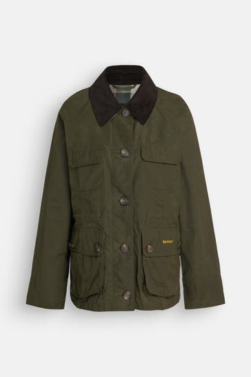 BARBOUR Übergangsjacke dunkelgrün