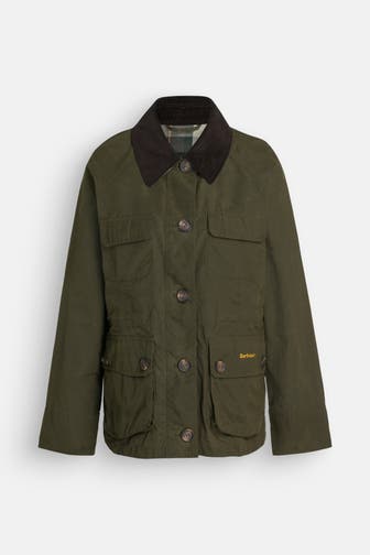 BARBOUR Übergangsjacke dunkelgrün