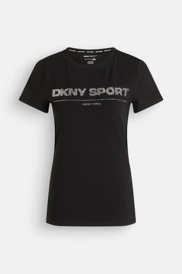 DKNY T-Shirt schwarz