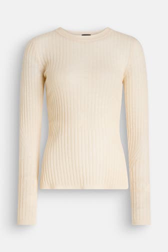BOSS Wollmix-Pullover 'Fennona' beige