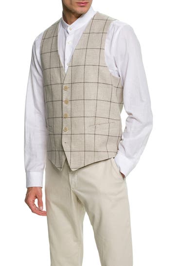 BALDESSARINI Weste kariert