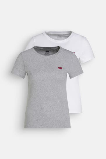LEVI'S® 2er-Pack T-Shirt mehrfarbig