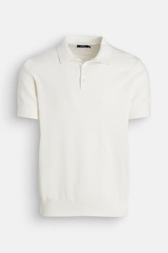 HECHTER Paris Strick-Polo weiß