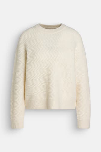 MARC O'POLO DENIM Wollmix-Pullover ecru