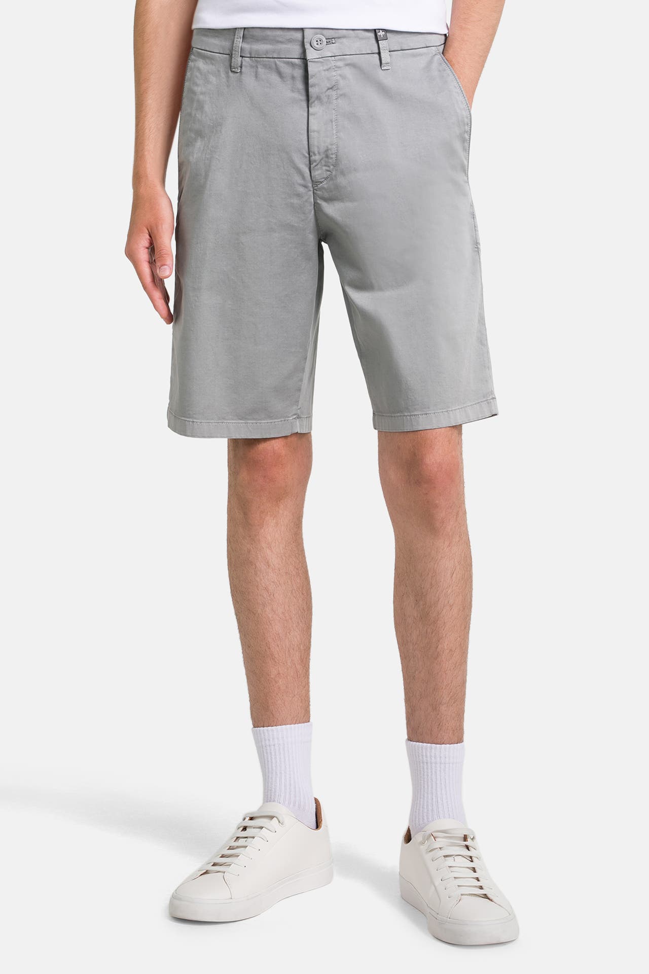 STRELLSON Chino-Shorts hellgrau, Bild 1