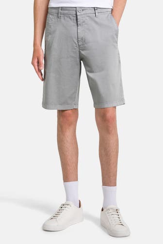 STRELLSON Chino-Shorts hellgrau