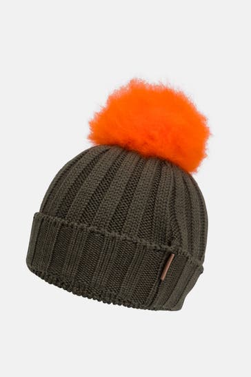 WOOLRICH Mütze zweifarbig