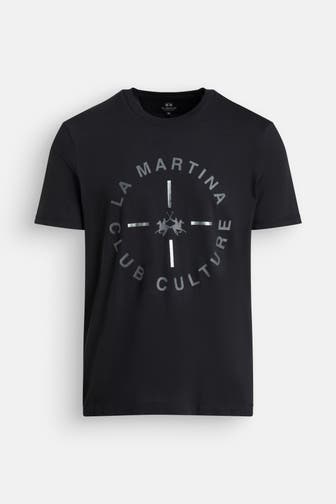 LA MARTINA T-Shirt schwarz