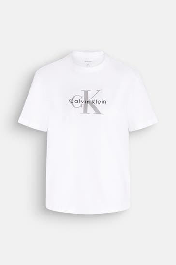 CALVIN KLEIN T-Shirt weiß