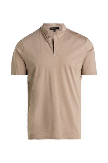 DRYKORN Polo-Shirt 'Louis' hellbraun