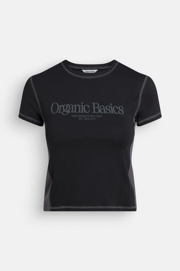 ORGANIC BASICS T-Shirt 'Core Icon' schwarz
