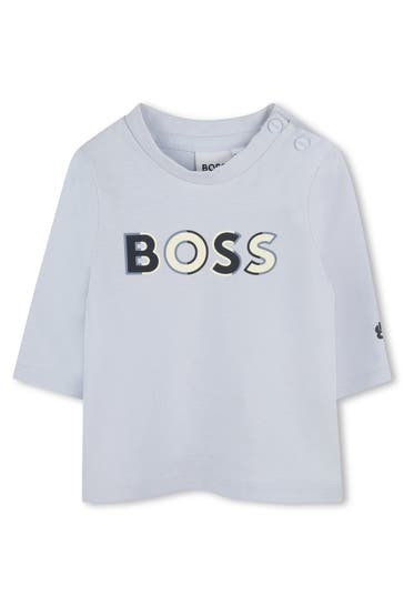 BOSS Longsleeve eisblau