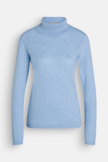 (THE MERCER) N.Y. Kaschmirpullover hellblau