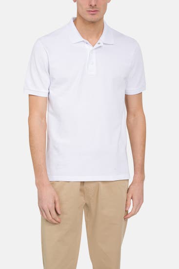WOOLRICH - Polo-Shirt weiß
