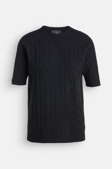 PEUTEREY Strickshirt 'Daumas' schwarz
