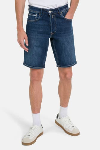REPLAY Jeansshorts 'Grover' dunkelblau
