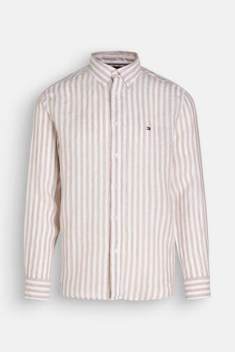 TOMMY HILFIGER Leinenhemd 'Essential' Regular Fit
