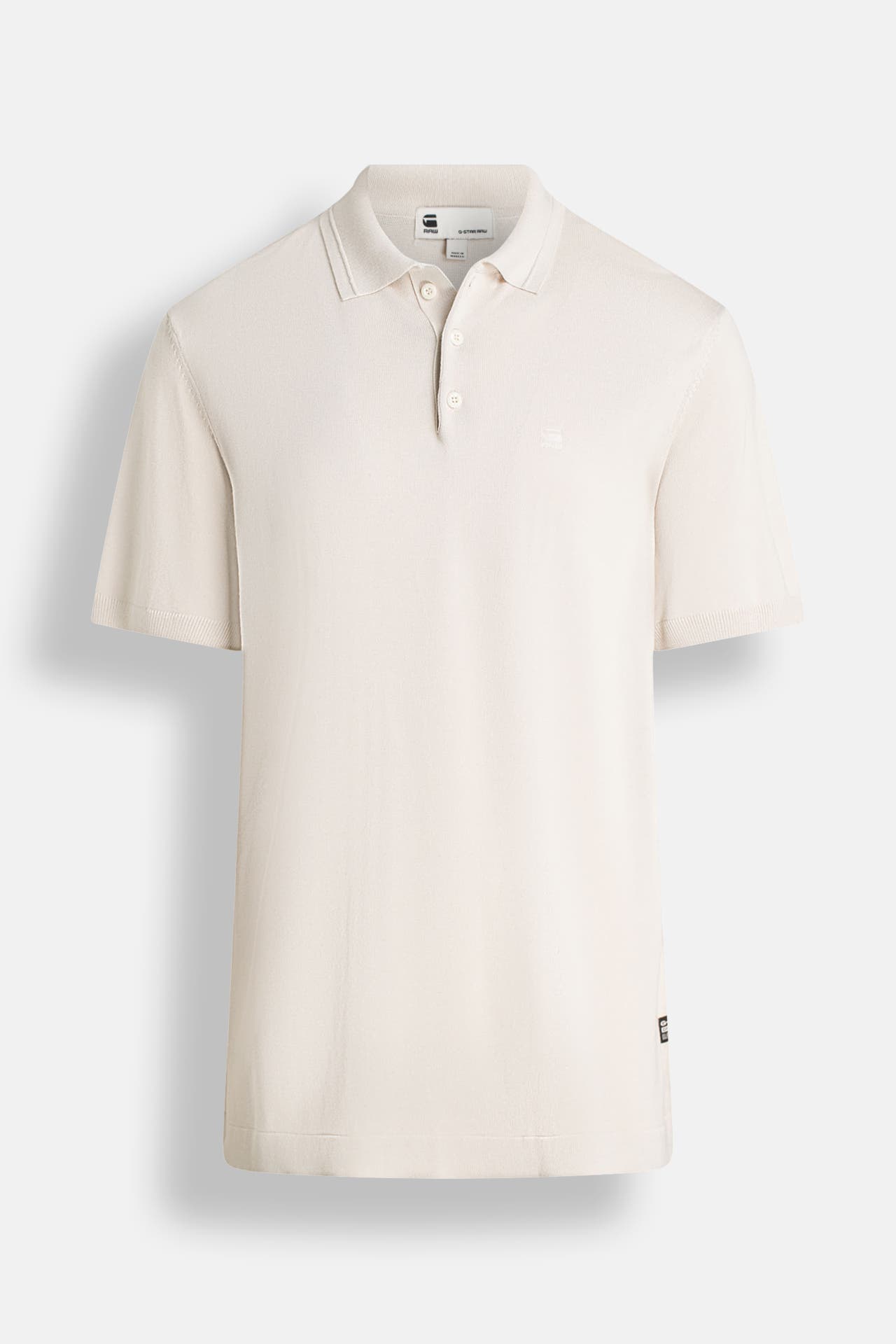 G-STAR Feinstrick-Polo creme, Bild 1