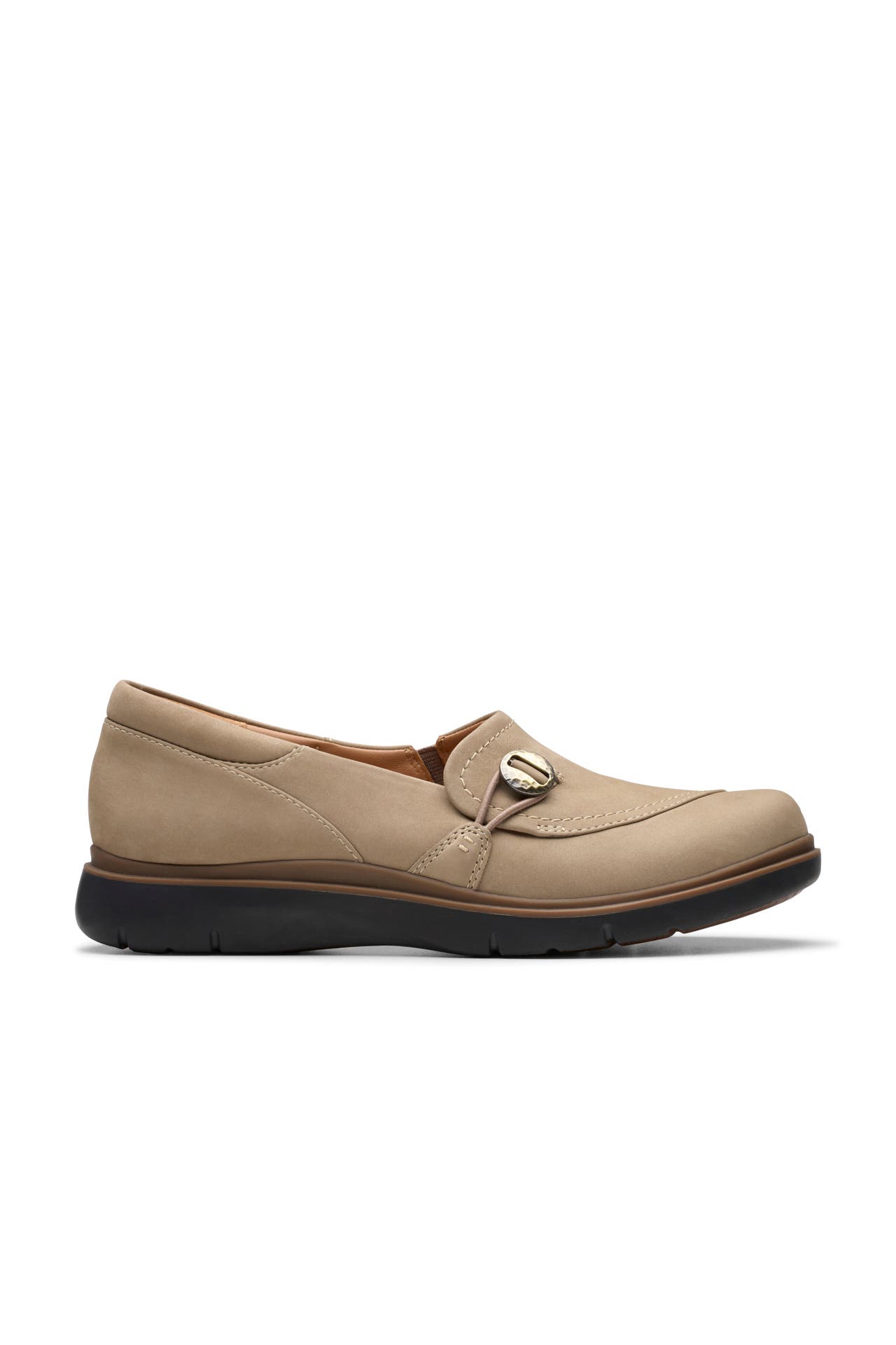 CLARKS Slipper 'Certina Ease' taupe Regular Fit, Bild 1
