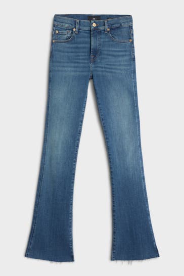 7 FOR ALL MANKIND Jeans blau bootcut