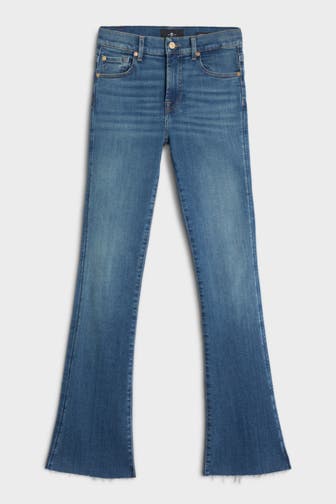 7 FOR ALL MANKIND Jeans blau bootcut