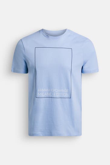 ARMANI EXCHANGE T-Shirt hellblau